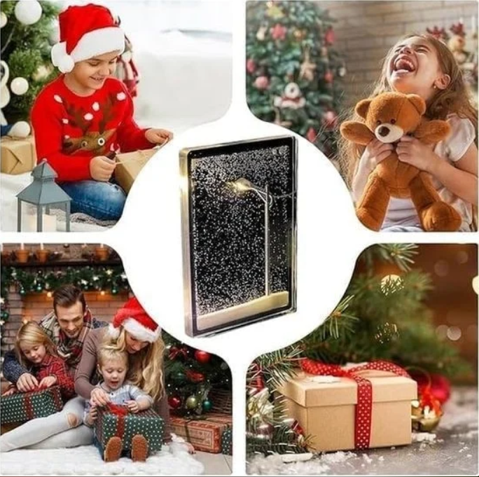 TwinkleDrift Snowfall lamp